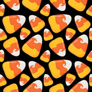 an orange and white guitar picker pattern Candy Corn Halloween Fall Doodle Black Diy Halloween Craft Inspiration, Black And Orange Pattern, Candy Corn Pattern On Black Background, chocolate