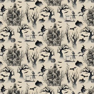 a black and white background with halloween trees Halloween Dollhouse Spooky Woods, Birthday Crown, Wood, Computer, Scrapbook Pages, Phone, silver