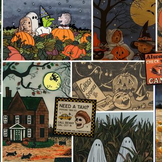 there are many halloween pictures on this page Cute Aesthetic Halloween For Computer Vintage Halloween Laptop, Halloween Mac, Macbook Desktop Aesthetic Halloween, dark olive green
