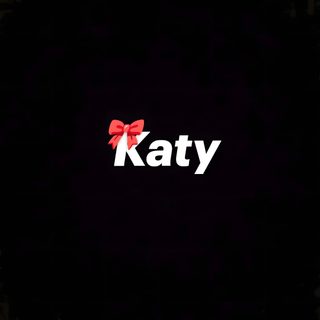 the word katy is written in white on a black background with a red bow Katy Name Name Backgrounds For Halloween black