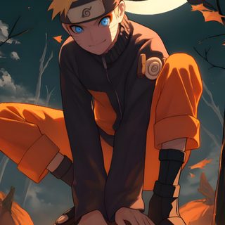 a man sitting on top of a pumpkin Halloween Naruto Naruto And Sasuke, Manga Boy, Naruto Uzumaki, Halloween Pumpkins, Halloween, saddle brown
