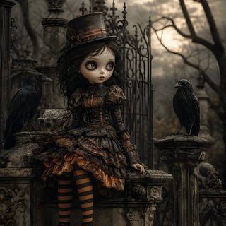 Dark Gothic Halloween dark slate gray