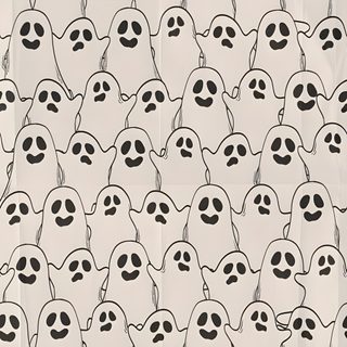 White Halloween light gray