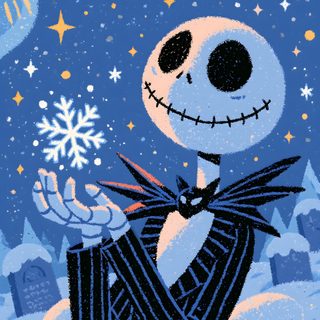 jack skellingy from the nightmare before christmas Cute Halloween Nightmare Before Christmas steel blue