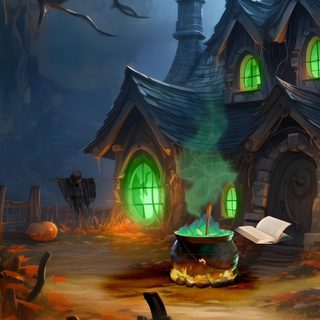 an image of a halloween scene with pumpkins Halloween Live Best Halloween Screensavers, Halloween Moving Free, Halloween Back, dark slate gray