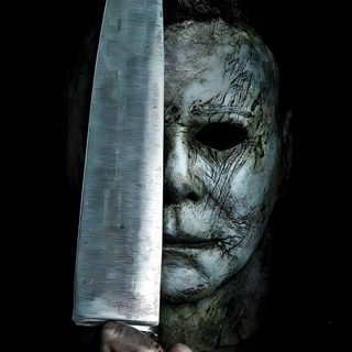 a man holding a large knife in his hand and wearing a creepy mask on the face Mike Myers Halloween Michael Myers Art, Michael Meyer, Film Horror, Horror Movie Icons, The Boogeyman, black