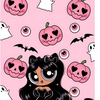 Powerpuff Girls Halloween pink