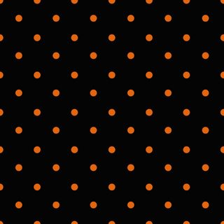 an orange and black polka dot pattern on a black background that looks like it could be used as a wallpaper Halloween Polka Dot Fall Polka Dot Background, Spooky Polka Dot Design, Orange Background With Black Dots,
