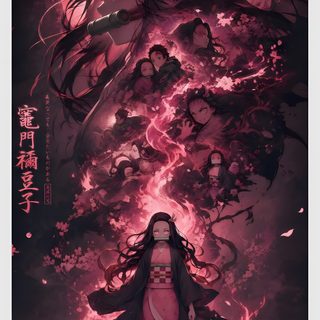 an anime character with long hair standing in front of a full moon and surrounded by clouds Anime Halloween Phone dark slate gray