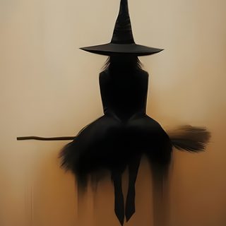 a painting of a person wearing a witches hat Halloween Witch Hat Witch Images Free, Character Witch, Spooky Aesthetics, Witch Picture, Dreamy Witch, peru