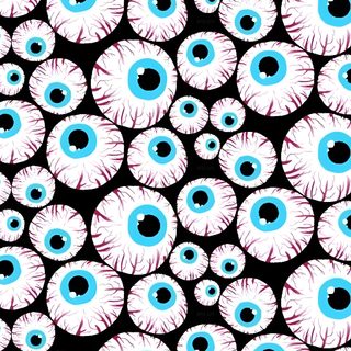 blue and pink eyeballs on black background Eyeball Halloween Spooky Eyeball, Purple Skull And Eye Pattern, Creepy Eyeball, Eyeball Background, light gray