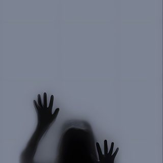 the shadow of a person holding their hands up in front of a gray background with black and white images Halloween Ghost Horror Ghost, Horror Black, Halloween Scary, Dark Horror, Terrifying, Cool Scary, slate gray