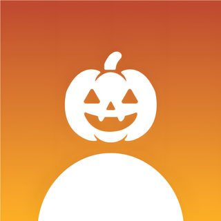 an orange and yellow background with a jack - o'- lantern in the center Halloween Profile Pfp Halloween, Pumpkin Pfp, Halloween Profile Pics, Mystic Illustration, Pearl Grey, peru