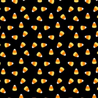 an orange and white candy corn pattern on a black background for wallpaper or fabric Candy Corn Halloween Fall Doodle Black Halloween, Hd, Phone,