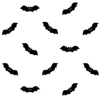 black bats flying in the sky on a white background seamless wallpaper or backdrop Halloween Bats On White Bats Small, White Halloween Aesthetic, White Halloween, Halloween Bat Ideas,