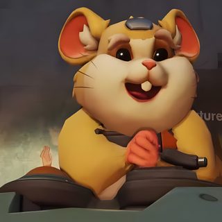 a cartoon rat is sitting on top of a car and holding a microphone in his hand Wrecking Ball Halloween Wrecking Ball Overwatch Png, Wrecking Ball Overwatch Icon, Wrecking Ball Overwatch Pfp, dark slate gray