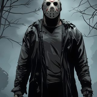 Art by Yesenia62702 Jason Movie, Jason Voorhees Sketch, Jason Vorhees Art, Jason Voorhees Art, Jason Horror, Jason Friday, Jason Vorhees, Batman Vs Joker, Horror Fanatic Jason Halloween Jason Movie, Jason Voorhees Sketch, Jason Vorhees Art, Jason Voorhees Art, dark slate gray