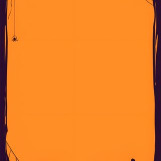 an orange halloween background with pumpkins and bats in the frame for text or image Halloween Party Ideas Halloween Border, Halloween Background For Word Document, Halloween Background Poster, dark orange