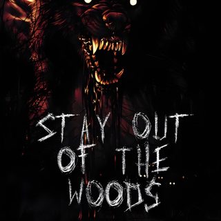 a movie poster with the words stay out of the woods on it's face Halloween Werewolf Halloween Werewolf, Wise Wolf, Fall Wolf, Halloween Wolf, Wolf Background Hd, black