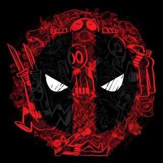 deadpool wallpaper with the face of deadpool surrounded by other deadpools Deadpool Halloween Deadpool Comic Phone, Deadpool Cool Pfp, Dark Deadpool, Deadpool Watch Face, black