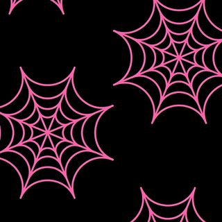 a black background with pink spider webs on it Black And Pink Halloween Hot Pink Halloween, Black And Pink Halloween, Pink And Black Halloween,