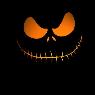 an orange jack o lantern face on a black background Halloween Apple Watch Faces Halloween Smartwatch, Halloween Watch Face, Halloween Nightmare, black