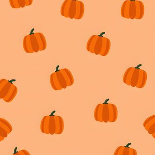 an orange background with small pumpkins on it Cute Orange Halloween Fall And Halloween Iphone, Backgrounds Iphone Fall, Cute Aesthetic Fall, light salmon
