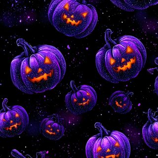 an image of halloween pumpkins in the dark Halloween Purple Pumpkin Holiday, Purple Pumpkin Iphone, Halloween Backgrounds Purple, black