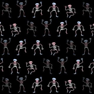 a black and white pattern with skeletons on it Halloween Pride Skeleton Background, Spooky Pattern, Spooky Skeletons, Cute Skeleton, Small Skull, black