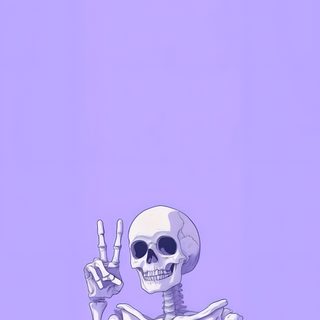 a skeleton holding up the peace sign in front of a purple background with text that reads, Halloween Skeleton Hand Purple Purple Phone Aesthetic Vintage, Purple Iphone Aesthetic, Purple Skull Iphone, plum