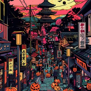 #etsy #wallart #pinklove#posterart #posterwall #etsyseller #etsywallart #etsyfinds #etsyart #tokyo #skytree #japan #japandi #japanart #kyoto #tokyo #halloween #ghost #halloweenart #tokyo #fox #obake #ghost Japanese Halloween Background, Japan Halloween Wallpaper, Japanese Halloween Wallpaper, Halloween Japanese Poster, Japanese Halloween Decor, Kyoto Street Art Wallpaper, Colorful Japanese Street Art, Japanese Street Art, Autumn In Japan Art Print Japan Halloween Japanese Halloween Background, Japan Halloween, Japanese Halloween, dark slate gray