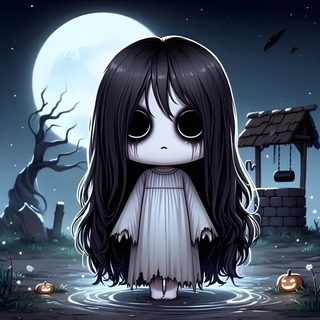 Horror Cartoon Pictures, Evil Character, Halloween Dream Catcher, Gothic Characters, Horror Cartoon, Creepy Kids, Minimalist Halloween, Horror Pictures, Horror Artwork Halloween Scary Cute Girl Horror Cartoon Pictures, Evil Character, Halloween Dream Catcher, dark slate gray