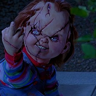 a young child dressed as a creepy clown Chucky Halloween Chucky Doll With Stitched Face, Colorful Striped Shirt Chucky, Halloween Costume Ideas, black