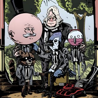 three cartoon characters standing next to each other Regular Show Halloween Regular Show Mordecai Pfp, Regular Show Cowboy, Regular Show Mordecai, rosy brown