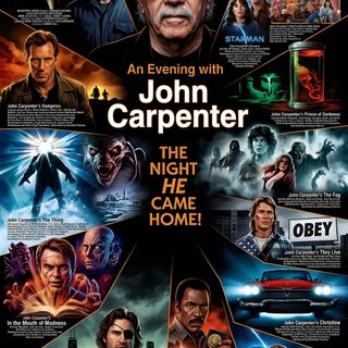 John Carpenter, Film Games, Hollywood Cinema, Sci-fi Movies, John Carpenter Movies, Retro Horror, Horror Movie Posters, 80s Movies, Horror Films John Carpenter Halloween John Carpenter, Film Games, Hollywood Cinema, Sci-fi Movies, black