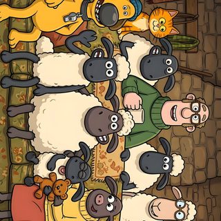 a group of sheep standing next to each other Halloween Sheep Dexter’s Laboratory, Finn Jake, 3d Cute, Shaun The Sheep, Phineas And Ferb, dark olive green