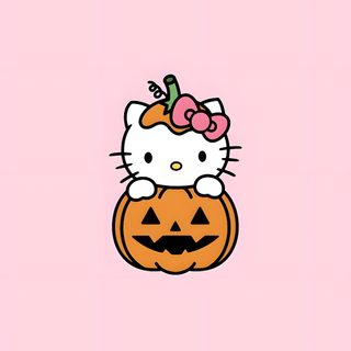 Autumn Wallpaper Hello Kitty, Wallpaper Backgrounds Halloween Cute, Iphone Wallpaper Aesthetic Halloween, Wallpaper Hello Kitty Halloween, Lock Screen Wallpaper Halloween, Coquette Halloween Wallpaper, Girly Fall Wallpaper, Hello Kitty Halloween Pfp, Cute Halloween Aesthetic Pink Hello Kitty Halloween Autumn Hello Kitty, Backgrounds Halloween Cute, Iphone Aesthetic Halloween, misty rose
