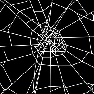 an abstract black and white image of spider web Halloween Web Black Spider Web Overlay Png, Spider Web Banner Discord, Spider Web Overlay,