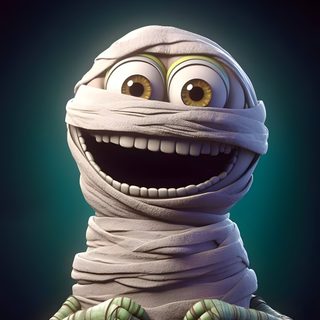an image of a cartoon character made out of toilet paper with eyes and hands wrapped around it Halloween Mummies Mummy Pics Cartoon, Mummy Images Hd, Mummy Cute, Mummy Suit 4k, Halloween Cartoon 4k, black