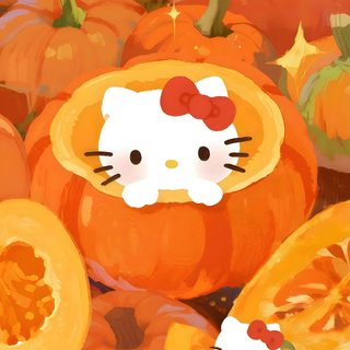 Halloween Hello Kitty Fall chocolate