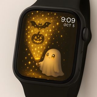 Halloween Digital Watch dark olive green