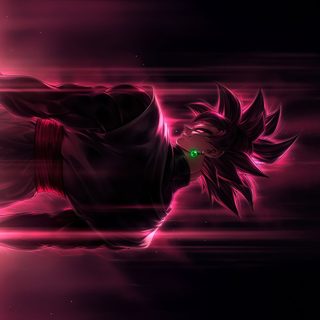 an animated image of a woman floating in the air with her hair blowing back and green eyes Goku Black Halloween 4k Dragonball 4k, Goku Black And Red, Black Ssj Rose, Black Goku Pc, Goku Hd,