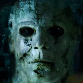 a clock with the face of a zombie Halloween Rob Zombie Michael Myers Theme Song, 13th Hour Clock, Creepy Clock Face, Scary Clock Face, black