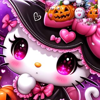 a hello kitty halloween wallpaper with pumpkins Halloween Hello Kitty 3d Kawaii Hello Kitty Cute Halloween, Cute Hello Kitty Halloween, Cute Halloween Hello Kitty, indian red