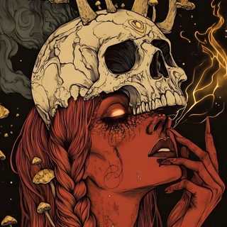 Wallpaper Psicodelico, Surreale Kunst, Witchy Wallpaper, Japon Illustration, Edgy Wallpaper, Abstract Art Wallpaper, Sztuka I Rękodzieło, Dark Art Illustrations, Hippie Art Edgy Aesthetic Halloween Psicodelico, Surreale Kunst, Witchy, Japon Illustration, Edgy, dark olive green