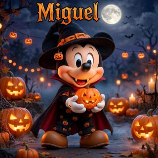 the mickey mouse is holding a jack - o'- lantern Mickey Mouse Halloween Hd dark slate gray