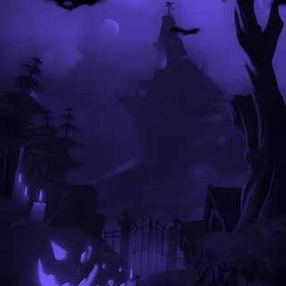 a spooky halloween scene with pumpkins and bats Dark Purple Halloween Purple Halloween, Halloween Makeup, Spooky Purple, midnight blue