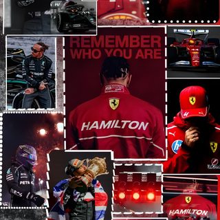 a collage of photos with the names of drivers and their respective team members on them Halloween Lewis Hamilton Collages Hd black