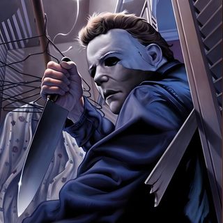 a movie poster for the film halloween Halloween 1978 Michael Myers Vintage Slasher Movie Posters, Michael Myers Movie Poster, 80s Slasher Movie Posters, dark slate gray