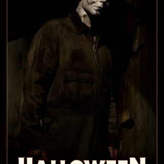 the poster for halloween starring jacky from it's movie, which is being released on Halloween The Movie Michael Myers Poster, Halloween 2018 Michael Myers, Michael Myers Flashback, black